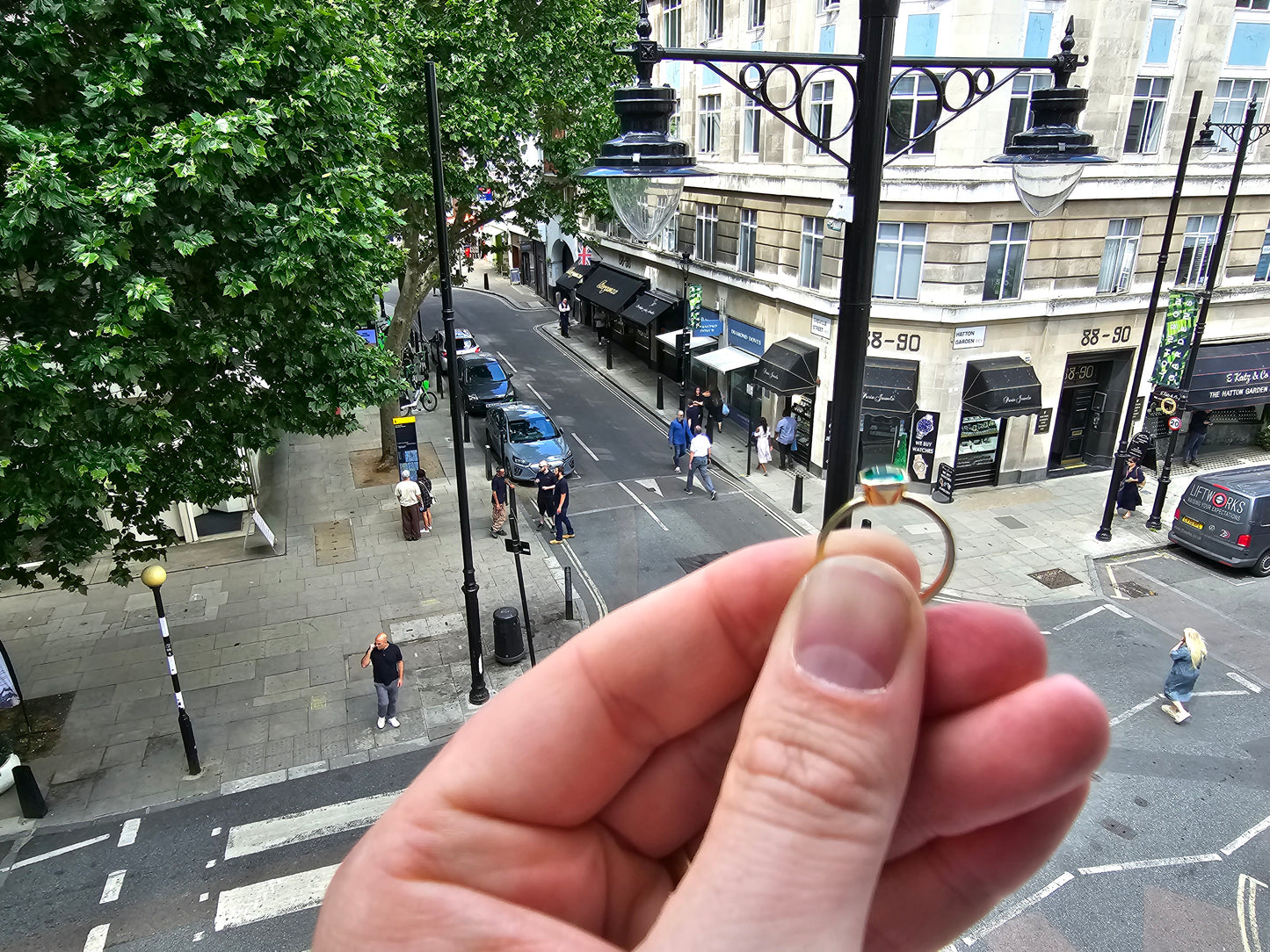 Colombian Emerald Gold Ring