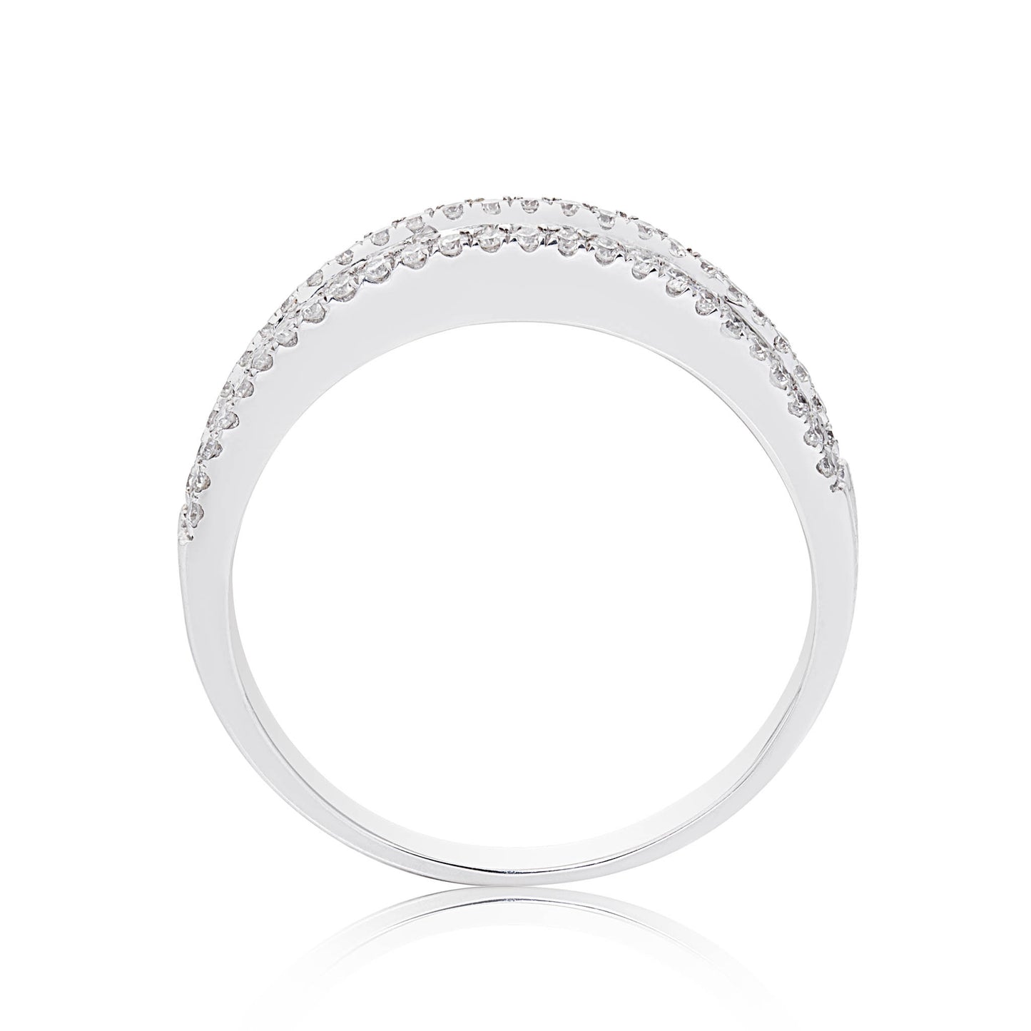 Princess & Brilliant Cut Diamond Eternity Ring