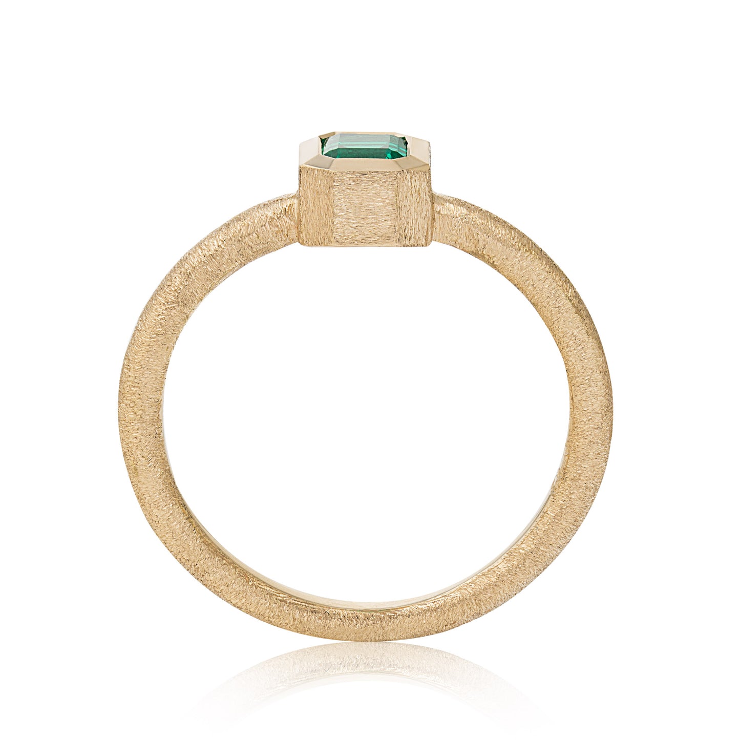 Colombian Emerald Gold Ring