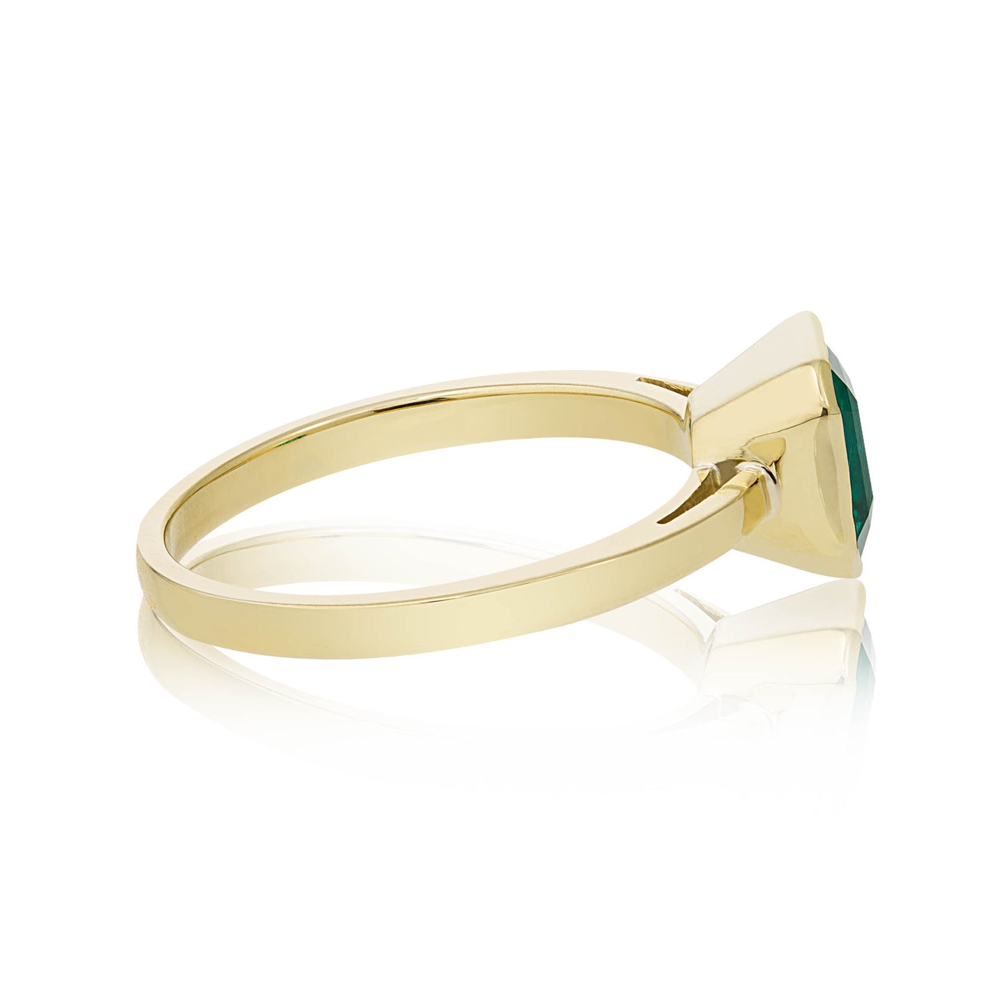 Colombian Emerald Gold Ring