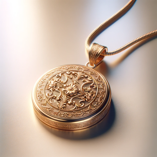 The elegance of engraved jewellery