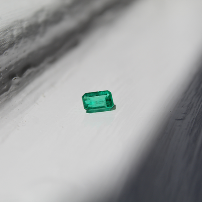 Emerald Cut Emerald, No Oil 1.60 Carat