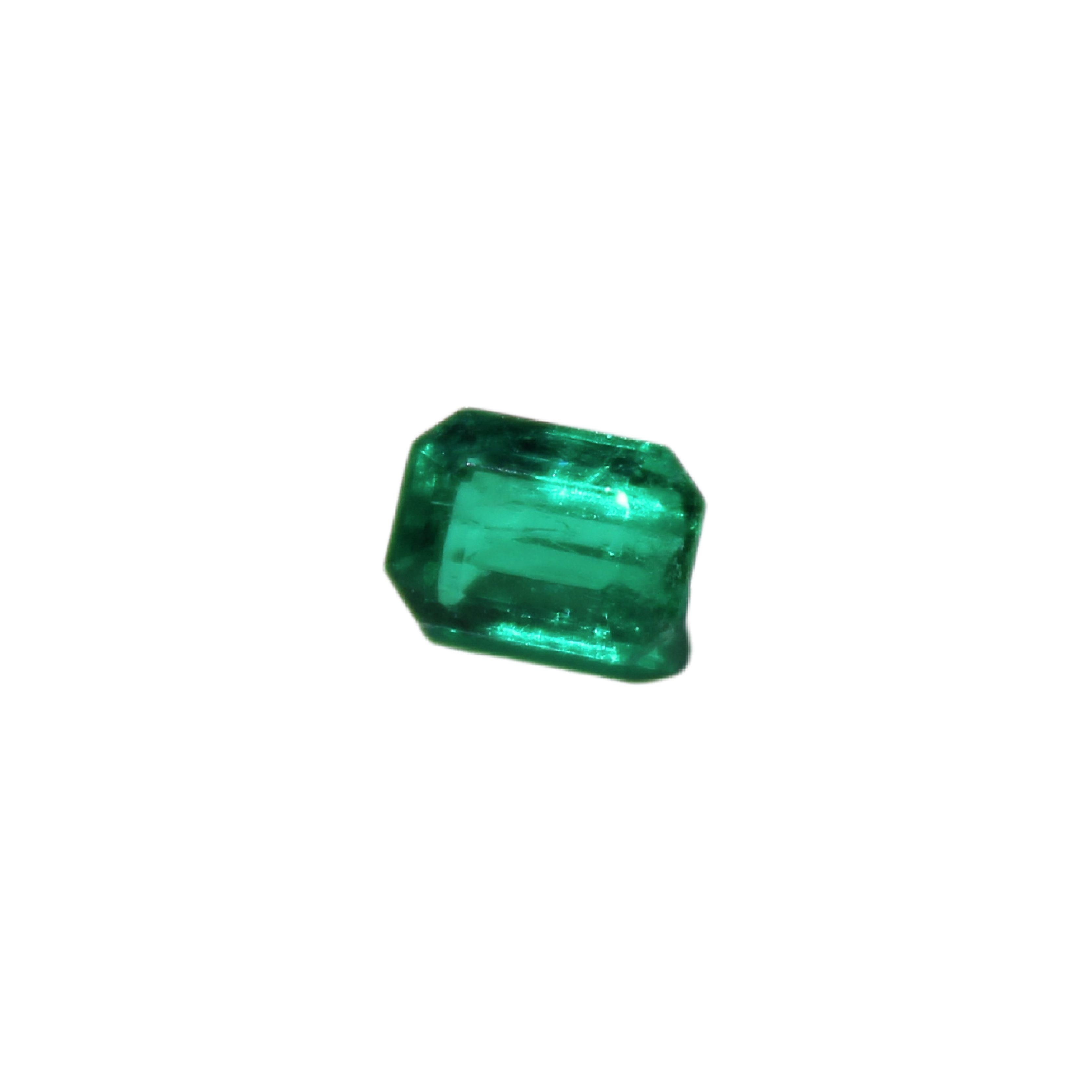 Emerald Cut Emerald, Insig Oil 0.40 Carat
