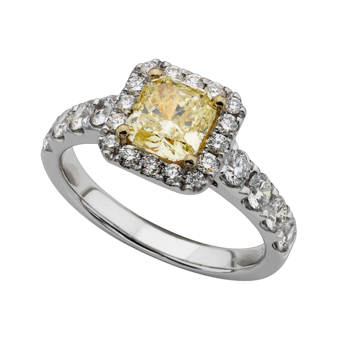 Fancy Yellow Diamond Ring