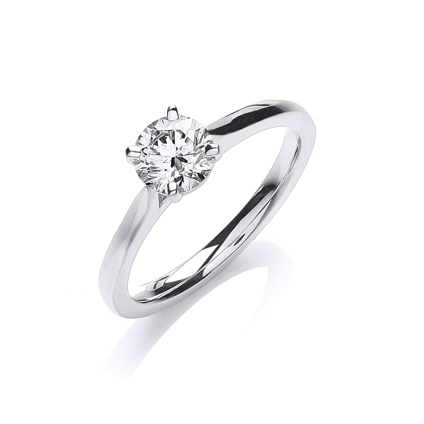 Diamond Solitaire Engagement Ring