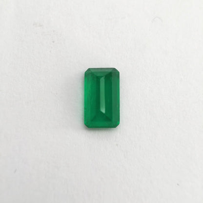 Green Emerald 0.79, Emerald Cut