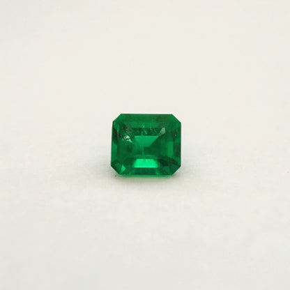 Green Emerald 0.81, Emerald Cut