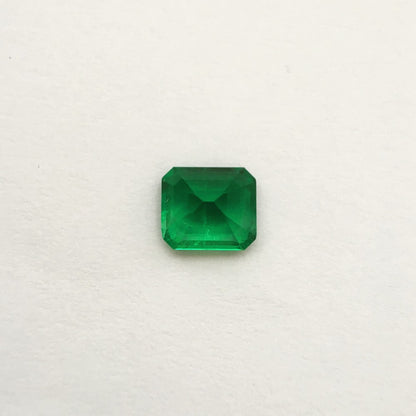 Green Emerald 0.81, Emerald Cut