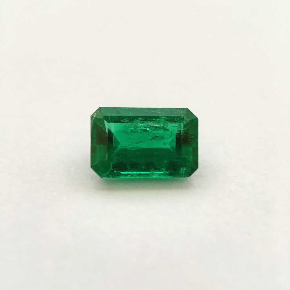 Green Emerald 1.35, Emerald Cut