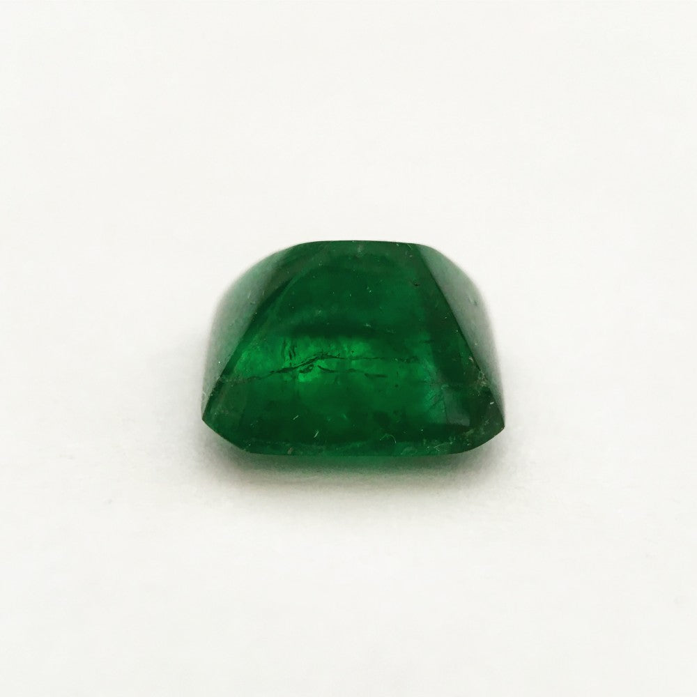 Green Emerald 3.29, Square Cabachon