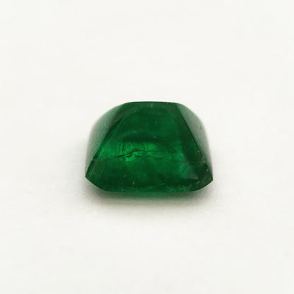 Green Emerald 3.29, Square Cabachon