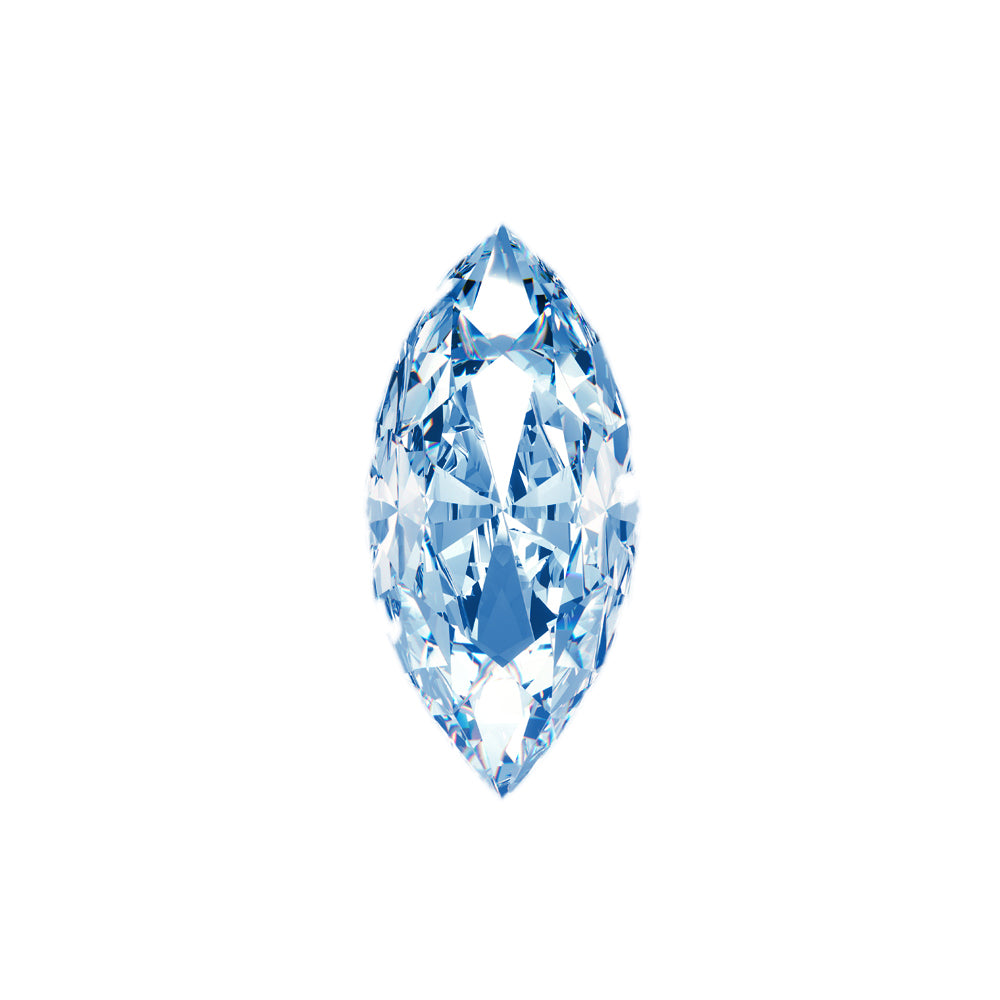 Fancy Intense Blue Diamond, 0.62ct