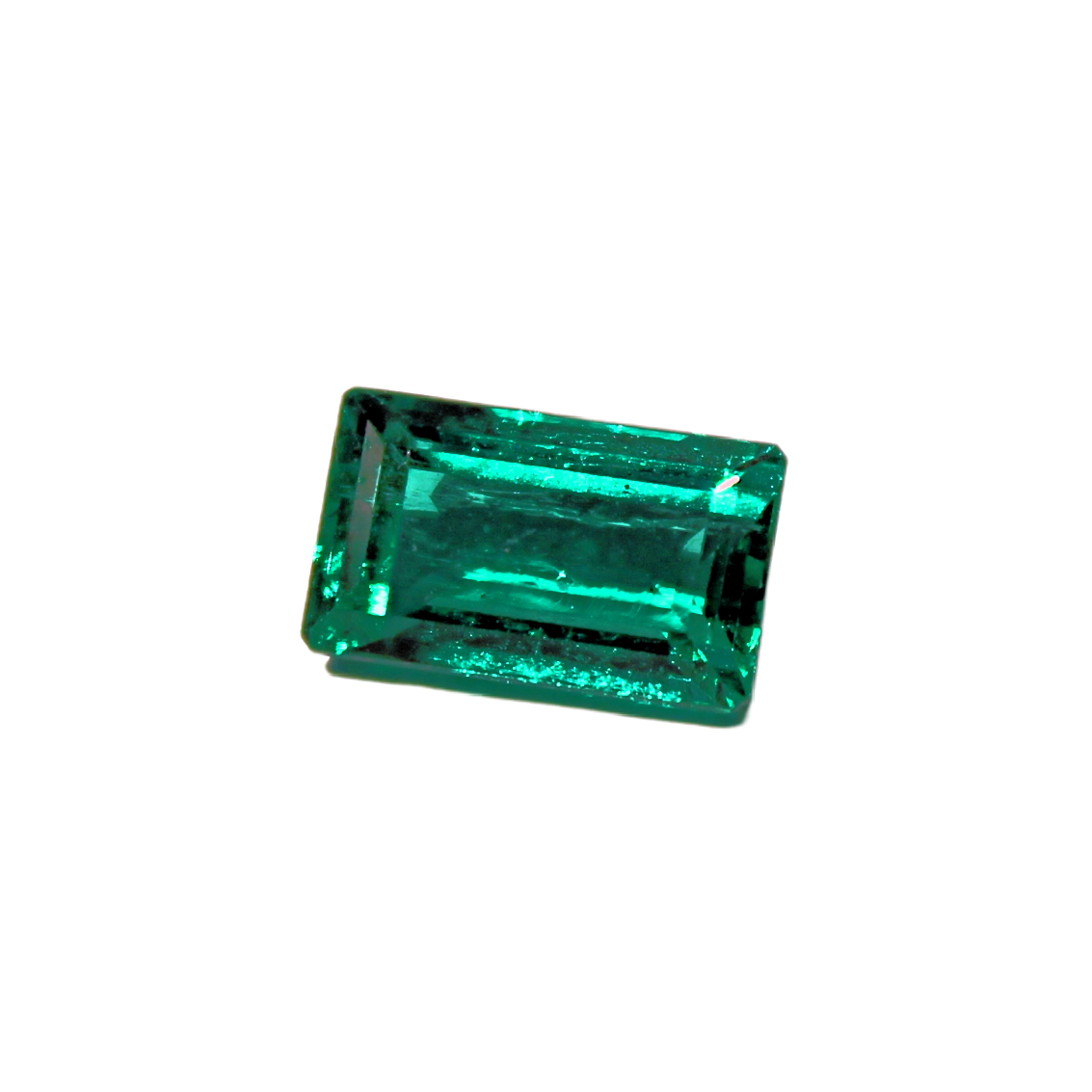 Emerald Cut Emerald, Insig Oil 1.35 Carat