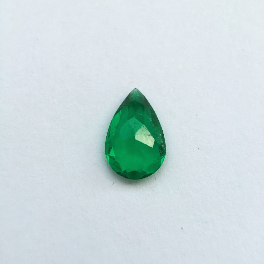 Green Emerald 0.90, Pear Cut
