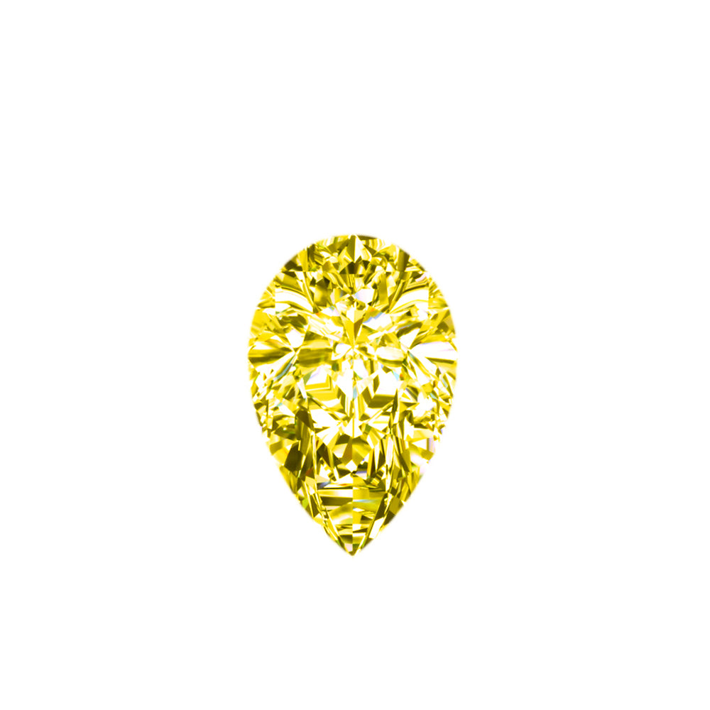 Intense yellow Diamond, 0.63ct