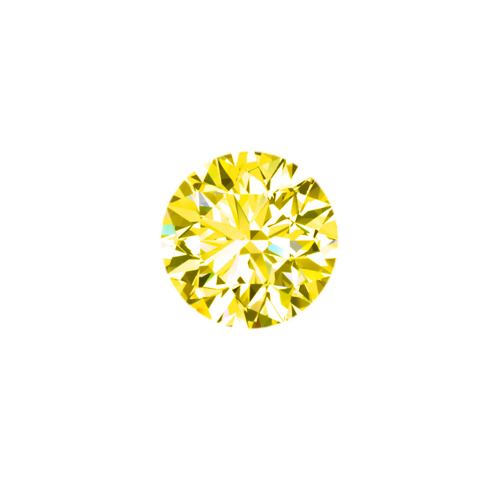 Fancy Grayish Greenish Yellow Diamond, 0.90ct